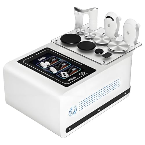 DHMYYXGS Máquina Diatermia Terapia Tecar,Fisioterapia Diatermia,448kHz Ret/CET & 3 Manijas,8 Estaciones Trabajo,para Fisioterapia & Control Dolor,Reafirmación Corporal,Rehabilitadores Deportivos