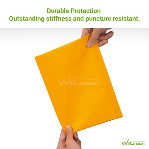 WiiGreen-5-10x165-Inches-Kraft-Paper-Bubble-Mailers-Padded-Envelopes-Bags-with-Peel-and-Seal-for-Gift-PPE-Products-Packing-and-Shipping-Keep-Safe-and-Protected-Wholesale-Price-Pack-of-20