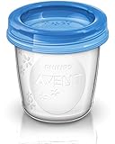 Copos para armazenamento de leite materno - 180 ml