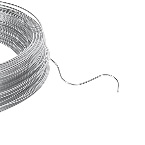 Tenn Well TW220303 18 Gauge Aluminum Craft Wire, 165 Feet 1Mm Bendable Metal Wire thumb #3