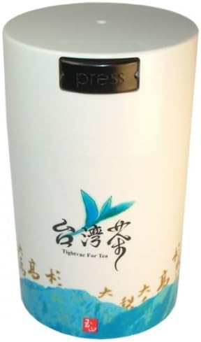 Tightvac Teavac 6-Ounce Vacuum Sealed Tea Storage Container