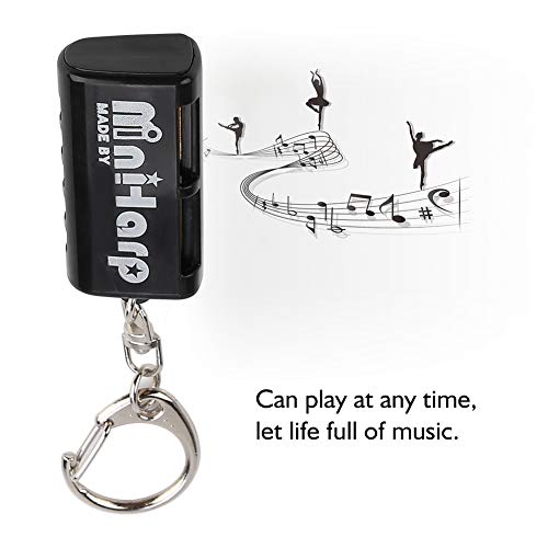 Eulbevoli Mini Harmonica, Petite Harmonica de Poche Installation Forte 5 Trous 10 Tons pour la Maison(Le Noir) - Les Beatles, Paul McCartney, John Lennon, RIngo Starr, George Harrison Eulbevoli Mini Harmonica, Petite Harmonica de Poche Installation Forte 5 Trous 10 Tons pour la Maison(Le Noir) – Image 4