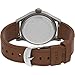 Timex Men's Expedition Scout 40mm Watch – Gray Case Black Dial with Brown Ecco DriTan Leather Strap
