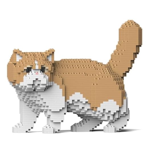 JEKCA Exotic Shorthair Cat Building Blocks