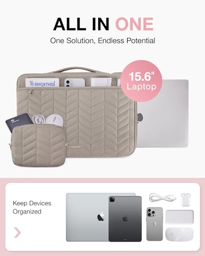Funda para computadora de 15 a 16 pulgadas compatible con MacBook Pro 16 acolchada 3