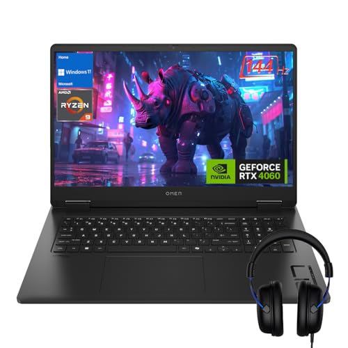 HP OMEN 17.3 144Hz FHD AMD Ryzen 9 8945HS NVIDIA GeForce RTX 4060 AI Q[~Om[gp\R 64GB DDR5 RAM 1TB SSD [u[Cg RGBobNCgL[{[h 
