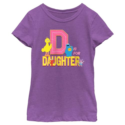 Girl's Sesame Street D is for Daughter T-Shirt