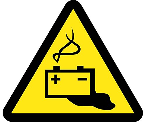 LABEL GRAPHIC FOR BATTERY HAZARD 2IN DIA PS VINYL 70 PACK Amazon 