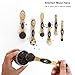 Magnetic Measuring Spoons Set Stainless Steel with Leveler, Stackable Metal Tablespoon Measure Spoon for Baking, Measuring Cups and Spoon Set Kitchen Gadgets Apartment Essentials Fits