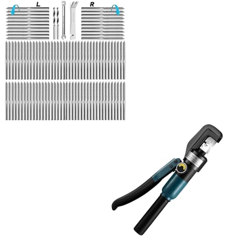 Steel DN Mate 20 Pack T316 Stainless Steel Right&Left Handed Thread Swage Lag Screws for Wood Post of 1/8