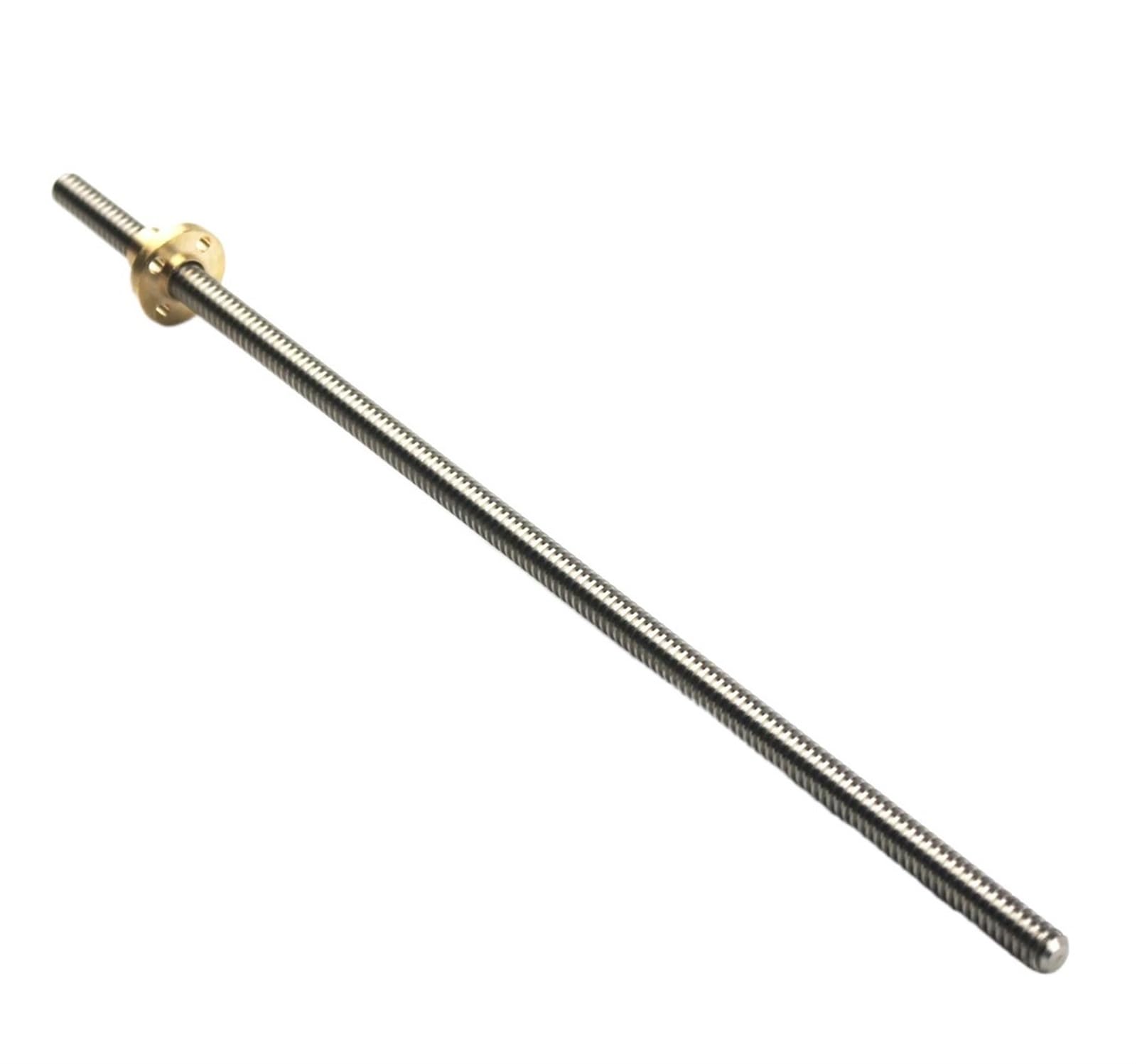 Śruba kulowa do ruchu liniowego, Śruba pociągowa T8 100-600 mm z nakrętką do drukarki 3D(600mm)