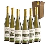 Vino Blanco Loureiro - Ideal para Maridar con Pescados y Arroces - Pack 6 Botellas 75cl