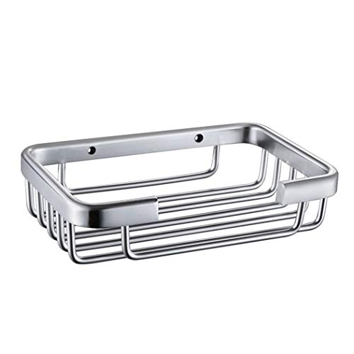 Fayonnir Seifenschale Aluminium, Wandhalterung Praktisch Bad Seifenschalen Seifenhalter Seifenkorb Cover