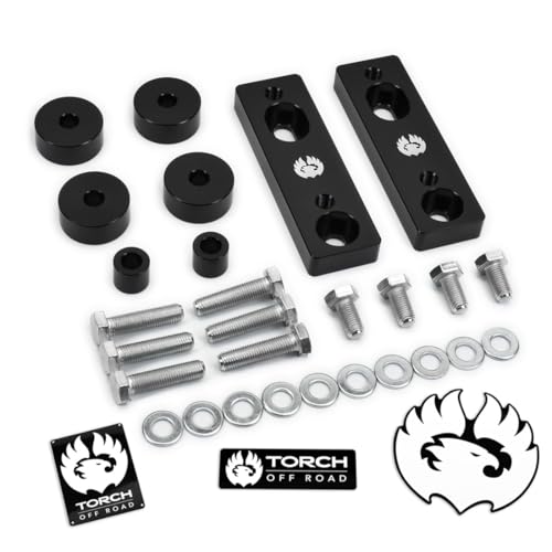 TORCH Sway Bar Drop Bracket Kit for 2010-2024 Toyota 4Runner FJ Cruiser 2"-4" Lifts
