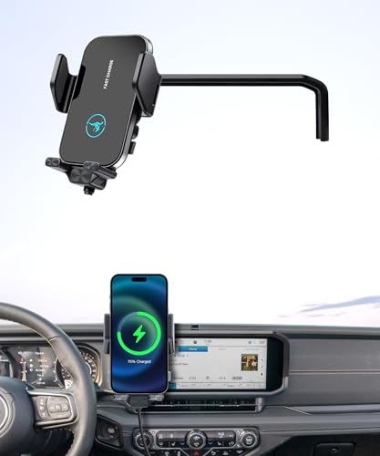 Cargador rápido inalámbrico de 15W para Jeep Wrangler: elimina cables en tu pantalla de 12.3