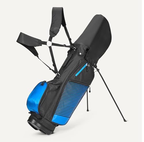 Image of Amazon Basics Golf Club Set, 6- Piece with Stand Bag, Oversized Clubface, Low Center of Gravity