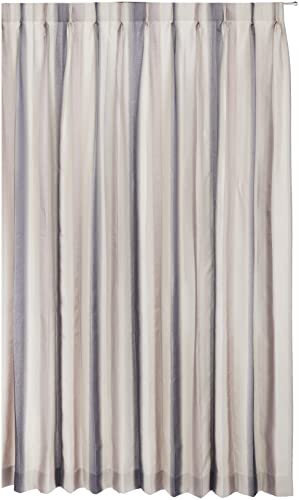 カーテンJapaneseque Modern 遮光率98%以上 防炎 ウォッシャブル 2倍ヒダ 色:ベージュ サイズ:巾3000mm×丈2350mm×1枚 AC5412