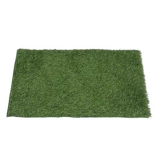 FONDOTIN Césped Artificial para Exteriores Decoración De Exteriores Césped Artificial Ovalado Decoración Realistas para
