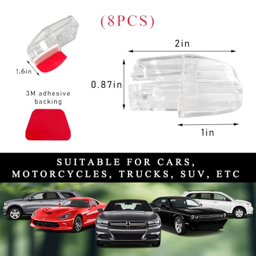 Yourkar YOURKAR-2791DW 8 Pcs Deer Whistles, Deer Warning Devices With Waterproof Adhesive Tapes, Car Save Deer Whistles Avoids Collisions Suitable thumb #1