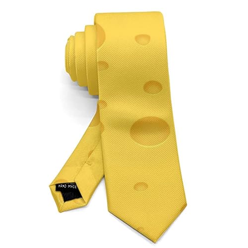 SWEET TANG Mens Elegant Polyester Slim Neckties for Suit Shirts Uniform, Festival Ties