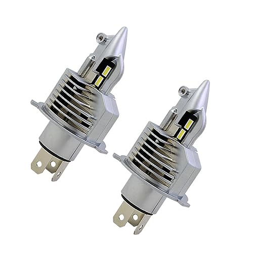 Bombillas LED H4 de alta resistencia al impacto para faros antiniebla de coche
