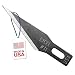 Excel Blades #11 Craft Knife Replacement Blades - Double Honed Blades for Craft Knife - Perfect for Trimming Wood, Plastic, Paper, Leather and More - Set of 15 with Dispenser