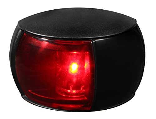 Feu de navigation 2 NM Hella Marine rouge bâbord avec câble pour sécurité en mer
