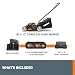 Worx WG743 40V PowerShare 4.0Ah 17" Lawn Mower w/ Mulching & Intellicut...