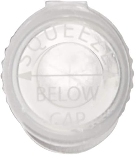 Miniatura 6 de W Gallery 1000 tubos transparentes de tapa abierta de 3.858 in – Recipientes herméticos a prueba de olores – Botellas de plástico de grado médico