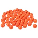 Baluue 100 Stück Farbige Plastikkugeln 15mm Durchmesser Kunststoff Vollkugeln zum Zählen und Wahrscheinlichkeitslernen