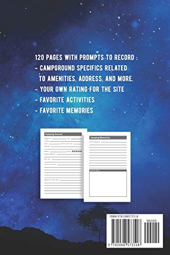 Life Is Better Around The Campfire: Family Camping Logbook With Writing Prompts image 4