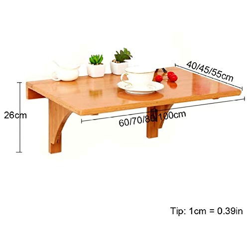 Table pliante murale LUNEZY contre le manque de place à la maison