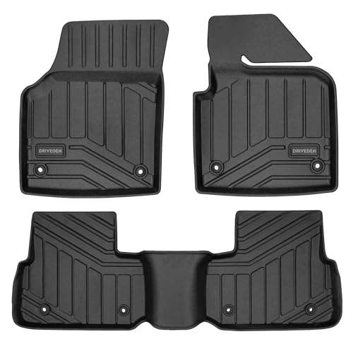 DRIVEDEN Compatible with Land Rover Discovery Sport 2014-2019 Tailored-fit Rubber Car Mats Set