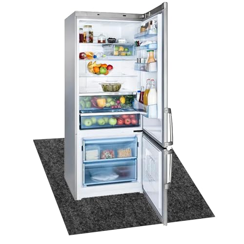 LYMOI Refrigerator Floor Mat Absorbent/Waterproof Protects Floor Non-Slip Backing Multifunctional Home Appliance Mat (36 x 36 inch)