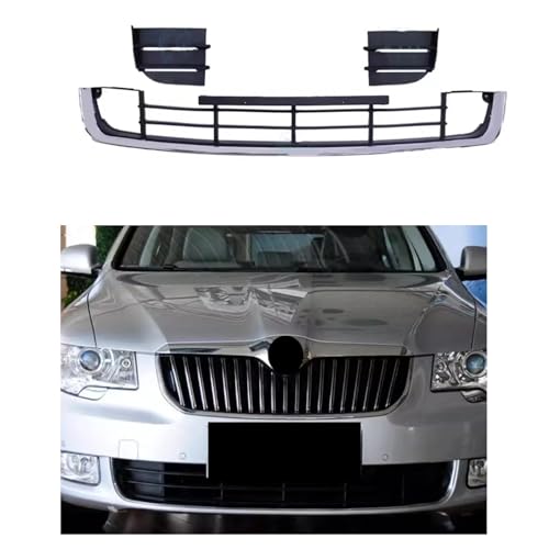 Finition cadre antibrouillard Skoda Superb calandre avant style origine