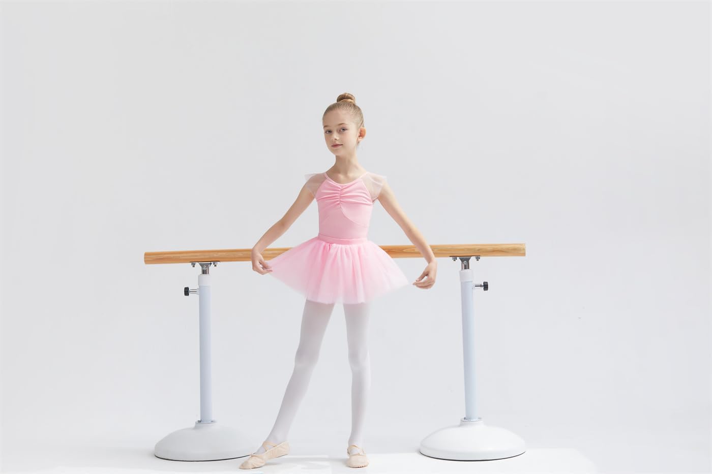 Girls Sweaters Ballet Dance Tops Long Sleeve Cardigan Kids Button Shrug Cropped(Toddler/Little Girl/Big Girl) - Image 3