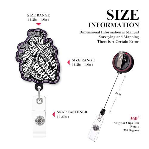 Image of Aorta You Get to Betta Funny Heart Anatomical Retractable Badge Reel with Alligator Clip,Gift for Cardiology Cardiac Nurse Anatomy Nursing Doctor Medical MD,YXZ073