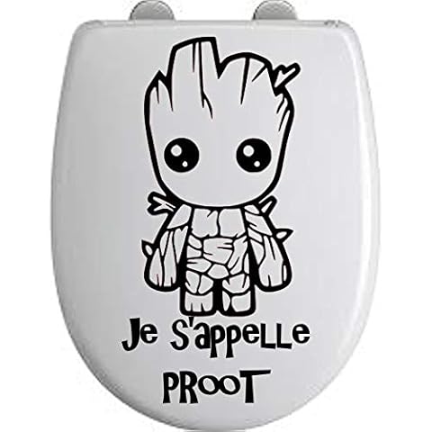 Sticker Toilette Groot 3 - Print Corner Cover