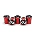 TK-KLZ 5Pcs Metal Car Wheel Tire Valve Stem Caps for Infiniti Q50 FX35 FX37 F50 G37 QX70 QX60 EX35 G35 Decorative Accessory