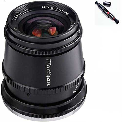 TTArtisan 17mm F1.4 E�J���������Y APS-C����a�L�pASPH �Œ�œ_�}�C�N���PE �}�E���g �����Y�yTTArtisan���K�G�[�W�F���g2�N�ۏؕt�z