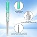 Catheter Piercing Needles 10Pcs - Prgislew 18G IV Catheter Needles Ear Nose Piercing Needles Hollow Needles for Lip Tongue Belly Cartilage Piercing Kit Piercing Supplies