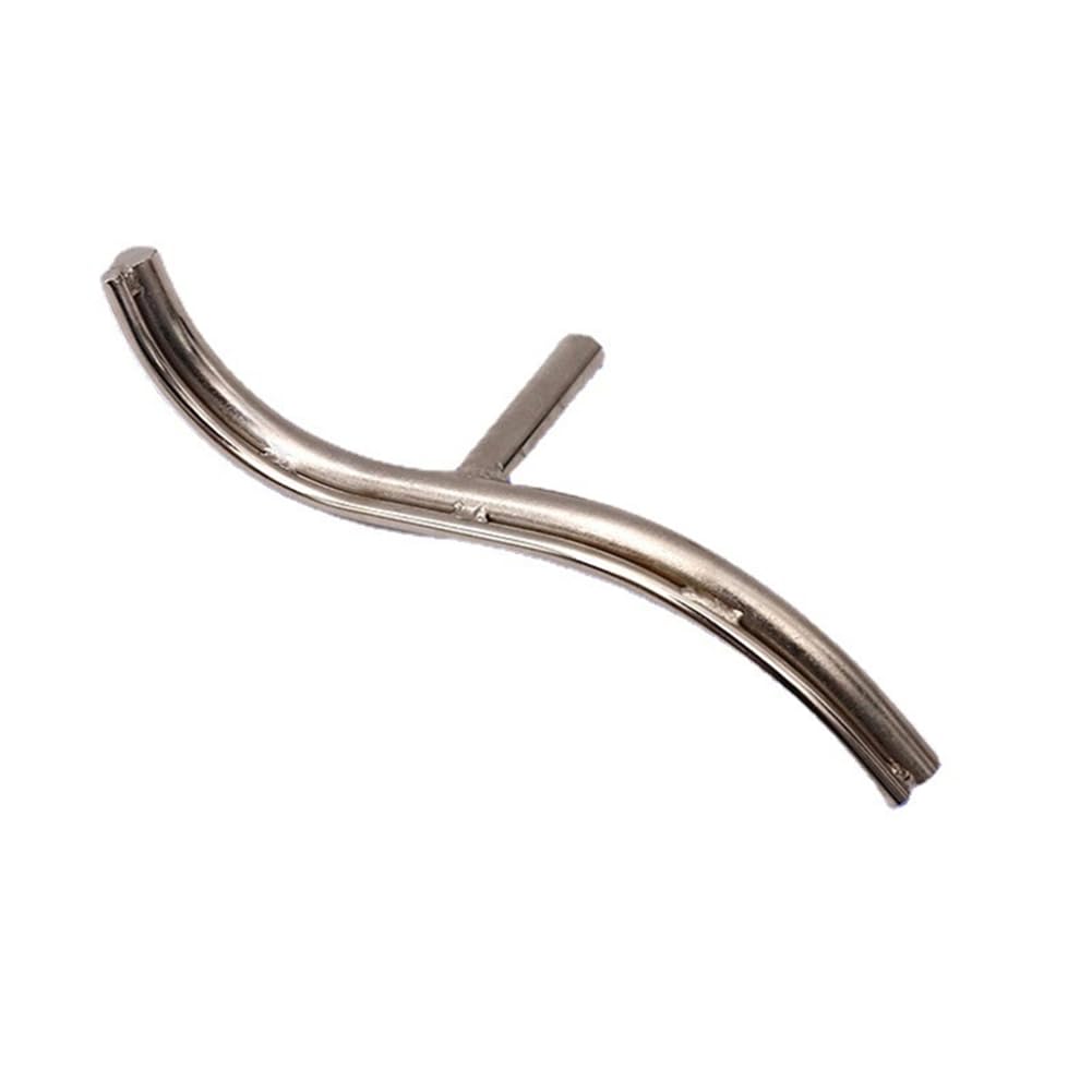 Jnchdghwa Silver Woodworking For Diy Tool Rest 76Mm Curved Lathe 5/8 Inch Post 16Mm Holder For Lathe Tool Rest