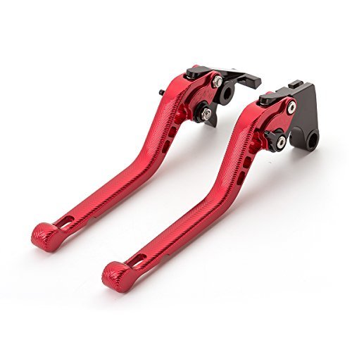 FXCNC Racing Motorcycle 3D Texture Billet Long Adjustable Brake Clutch Levers Compatible with BENELLI TNT 125 135 TNT125 TNT135 