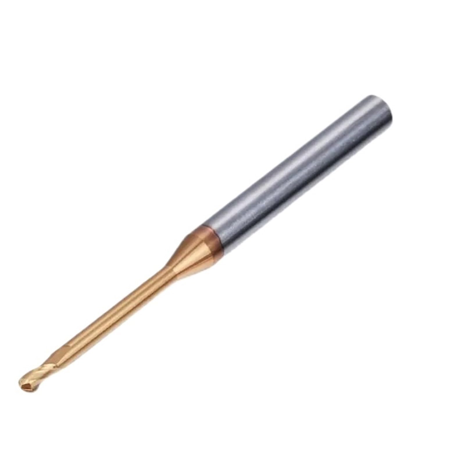 Fresa de extremo HRC55 con cuello largo para lograr acabados perfectos en ranuras de moldes