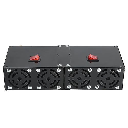 Calefacción de coche portátil 12 V 24 V 500 W, desempañado del parabrisas, para todos los coches (12 V)