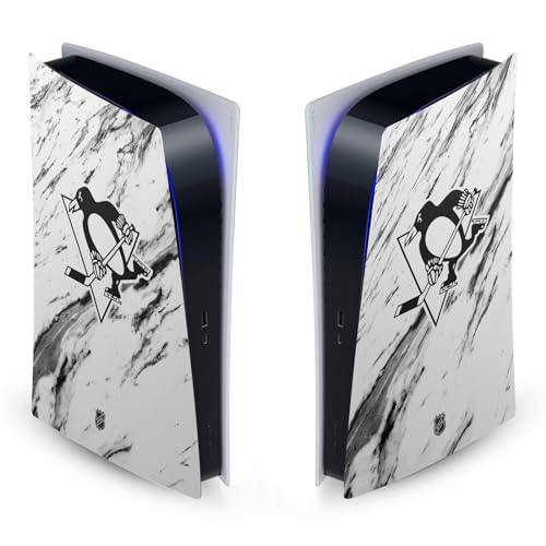 Autocollant PS5 Digital NHL Penguins Vinyle Anti-Rayure Motif Marbre