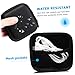 SEWACC 2pcs Multi-Purpose Storage Bag Compact Electronic Organizer for Men and Women Soft Lining and Zipper for Safe Carrying