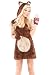 Coquette Women's Teddy Bear Girl
