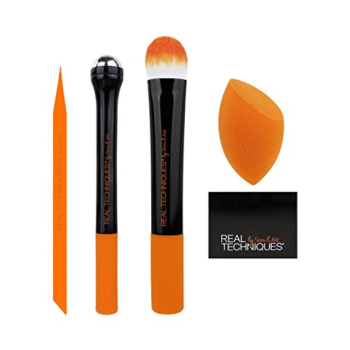 Real Techniques Prep and Prime Make Up Brush Set