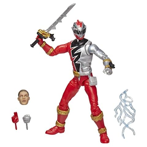 Power Rangers Dino Fury Red Ranger Action Figure Toy Cover
